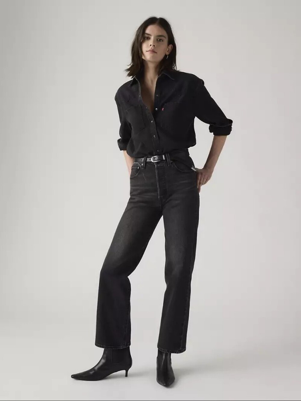 Levi's Ribcage Straight Ankle Jeans